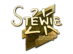 Sticker | Stewie2K | Boston 2018 | Gold