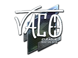 Sticker | TACO | Boston 2018 | Foil