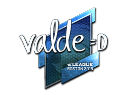 Sticker | v4lde | Boston 2018 | Foil