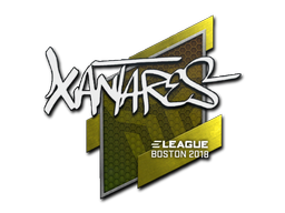 Sticker | XANTARES | Boston 2018 | Default