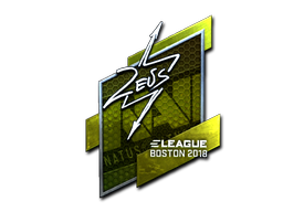 Sticker | Zeus | Boston 2018 | Foil