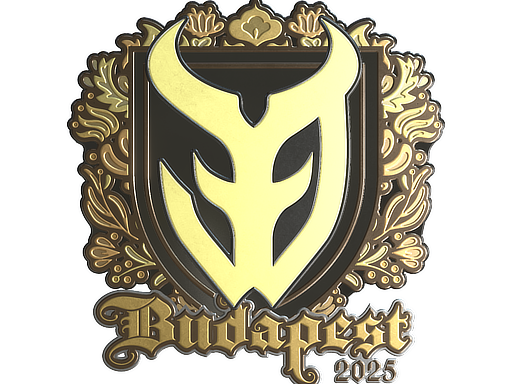 Sticker | 3DMAX | Budapest 2025 | Gold