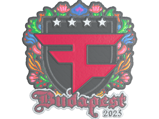 Sticker | FaZe Clan | Budapest 2025 | Embroidered
