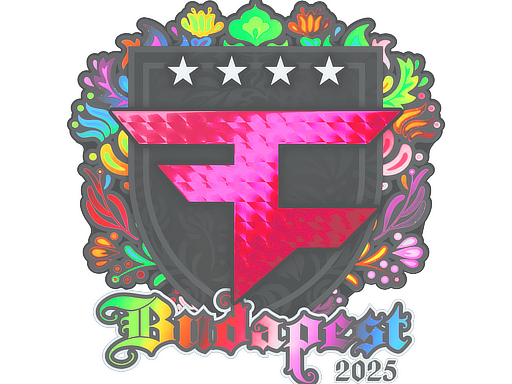 Sticker | FaZe Clan | Budapest 2025 | Holo
