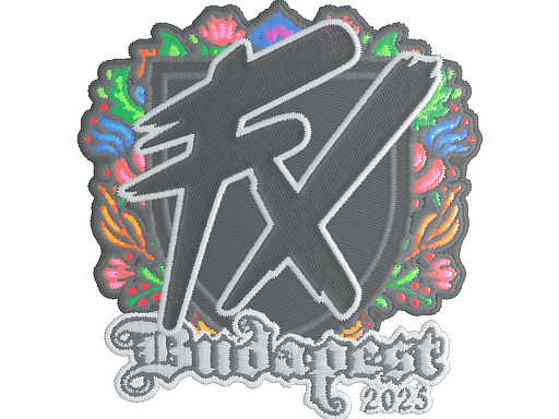 Sticker | Fluxo | Budapest 2025 | Embroidered