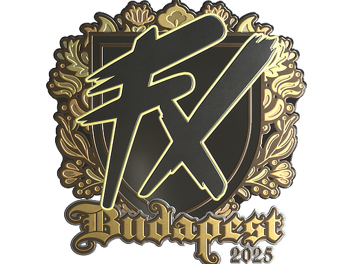 Sticker | Fluxo | Budapest 2025 | Gold