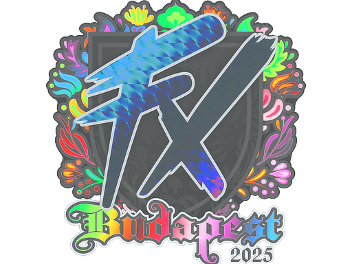 Sticker | Fluxo | Budapest 2025 | Holo