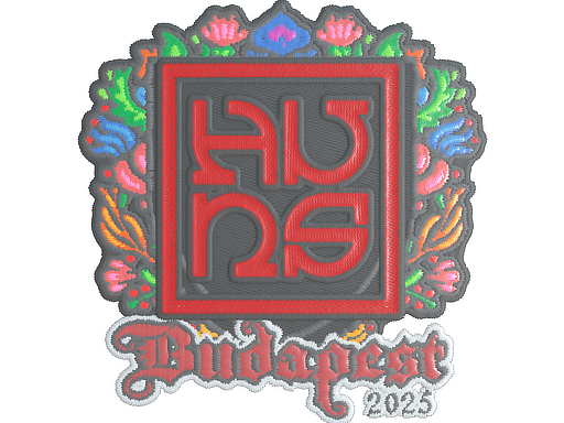 Sticker | The Huns | Budapest 2025 | Embroidered