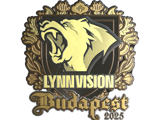 Sticker | Lynn Vision | Budapest 2025 | Gold
