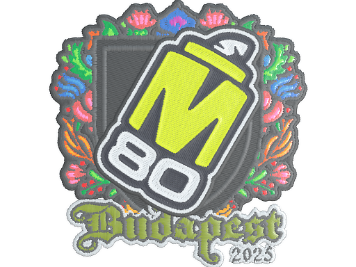Sticker | M80 | Budapest 2025 | Embroidered