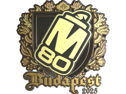 Sticker | M80 | Budapest 2025 | Gold