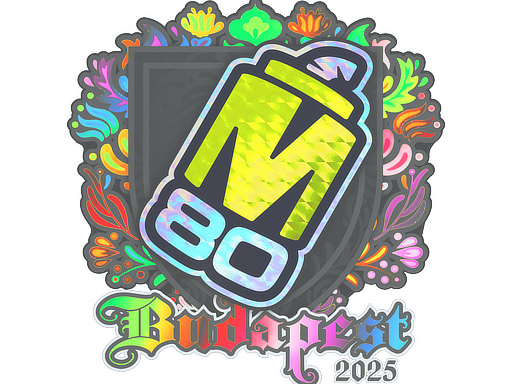 Sticker | M80 | Budapest 2025 | Holo