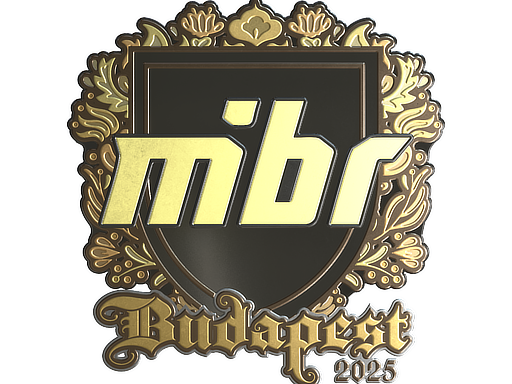 Sticker | MIBR | Budapest 2025 | Gold