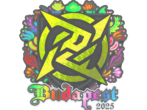 Sticker | Ninjas in Pyjamas | Budapest 2025 | Holo