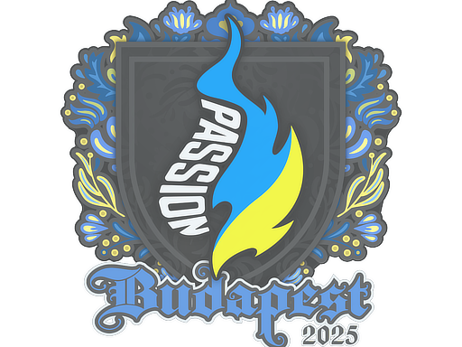 Sticker | Passion UA | Budapest 2025