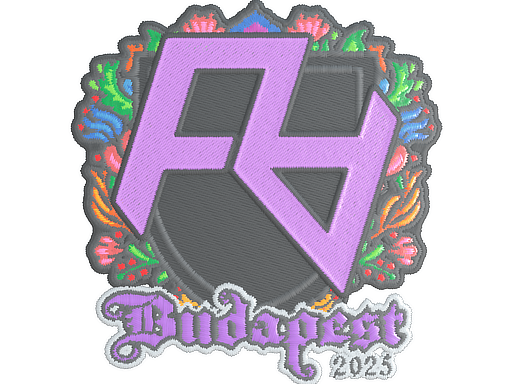 Sticker | Rare Atom | Budapest 2025 | Embroidered