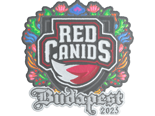 Sticker | RED Canids | Budapest 2025 | Embroidered