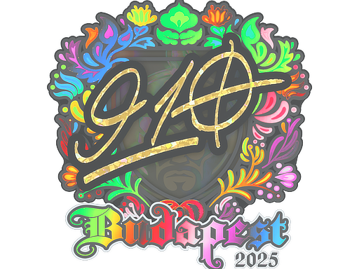 Sticker | 910 | Budapest 2025 | Holo