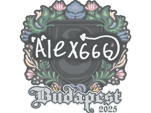Sticker | alex666 | Budapest 2025 | Default