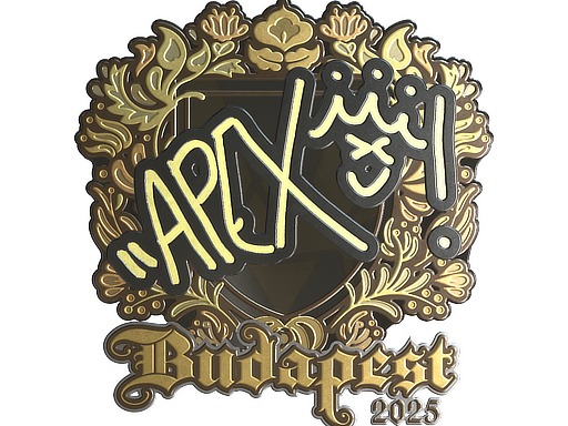 Sticker | apEX | Budapest 2025 | Gold
