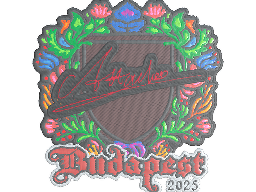Sticker | Attacker | Budapest 2025 | Embroidered