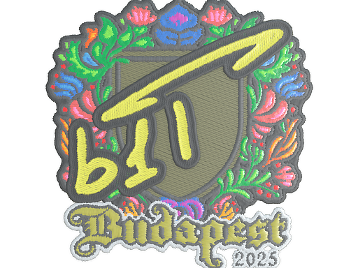 Sticker | b1t | Budapest 2025 | Embroidered