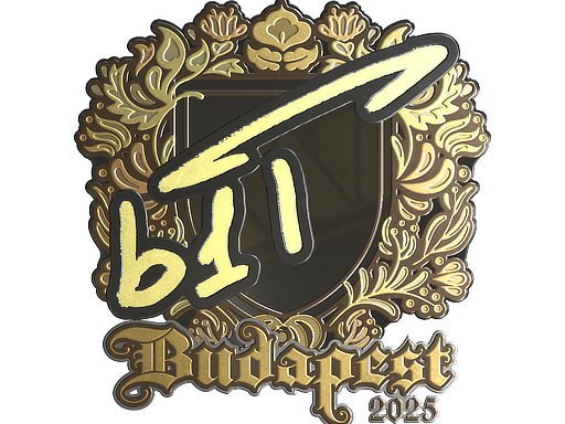 Sticker | b1t | Budapest 2025 | Gold