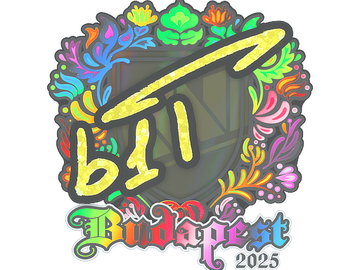 Sticker | b1t | Budapest 2025 | Holo