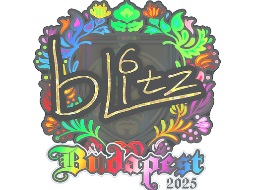 Sticker | bLitz | Budapest 2025 | Holo