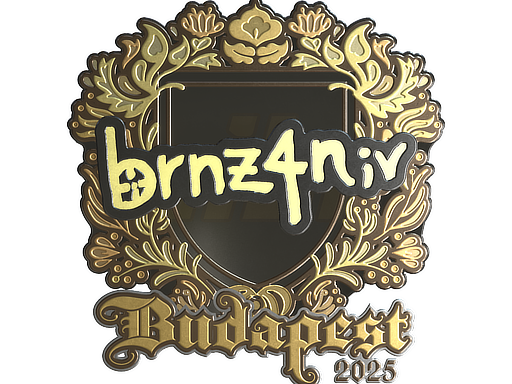 Sticker | brnz4n | Budapest 2025 | Gold