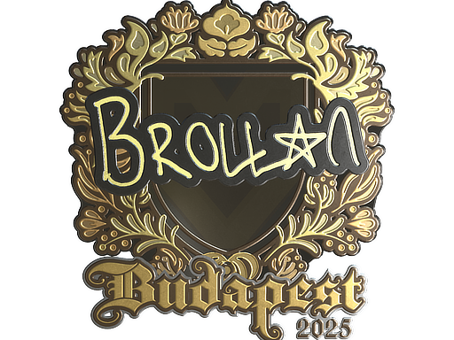 Sticker | Brollan | Budapest 2025 | Gold