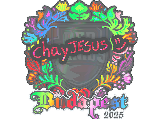 Sticker | chayJESUS | Budapest 2025 | Holo