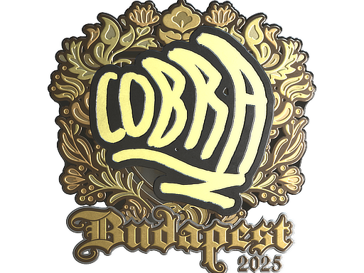 Sticker | cobra | Budapest 2025 | Gold