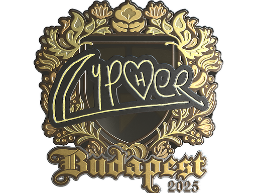 Sticker | Cypher | Budapest 2025 | Gold