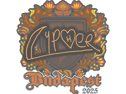 Sticker | Cypher | Budapest 2025