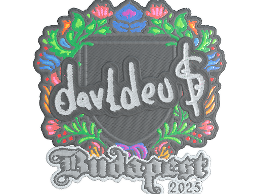 Sticker | dav1deuS | Budapest 2025