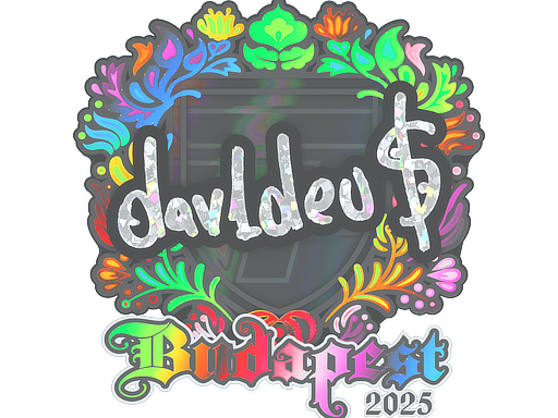 Sticker | dav1deuS | Budapest 2025 | Holo