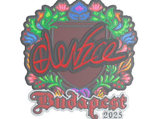 Sticker | device | Budapest 2025 | Embroidered