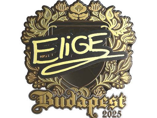 Sticker | EliGE | Budapest 2025 | Gold