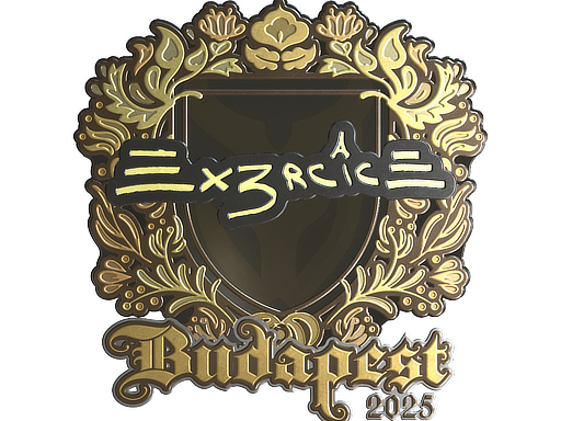 Sticker | Ex3rcice | Budapest 2025 | Gold