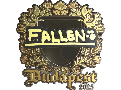 Sticker | FalleN | Budapest 2025 | Gold