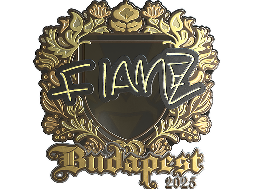 Sticker | FlameZ | Budapest 2025 | Gold