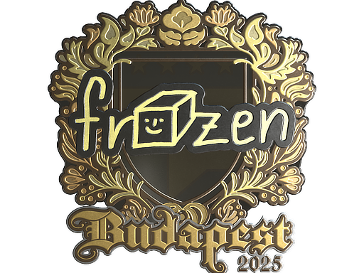Sticker | frozen | Budapest 2025 | Gold