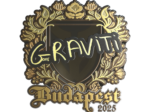 Sticker | Graviti | Budapest 2025 | Gold