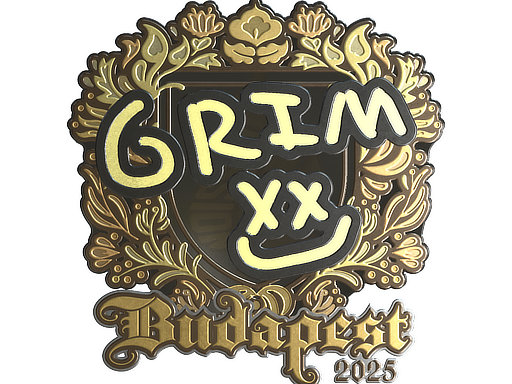 Sticker | Grim | Budapest 2025 | Gold