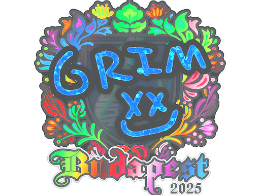 Sticker | Grim | Budapest 2025 | Holo