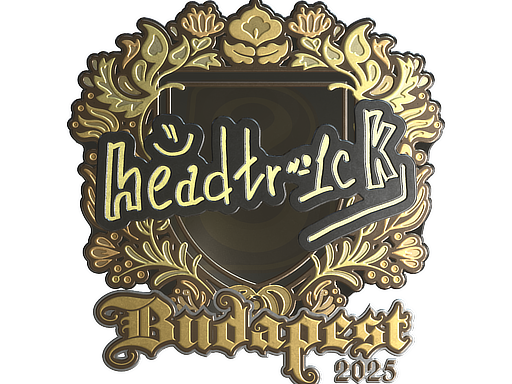 Sticker | headtr1ck | Budapest 2025 | Gold