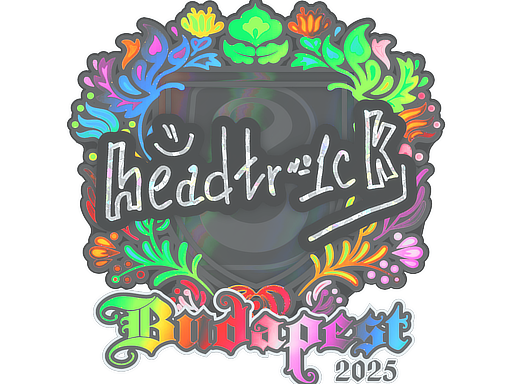 Sticker | headtr1ck | Budapest 2025 | Holo
