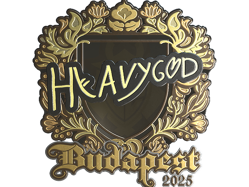 Sticker | Heavygod | Budapest 2025 | Gold