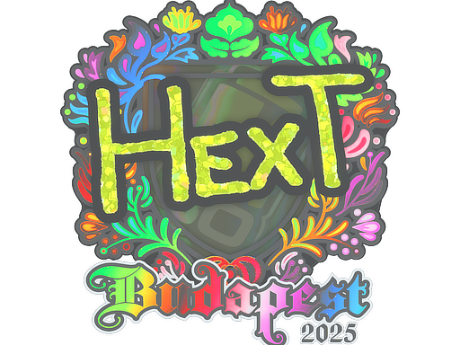 Sticker | HexT | Budapest 2025 | Holo